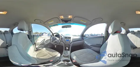 2014 Hyundai Accent Gls from USA, damaged, VIN KMHCT4AE8EU701032